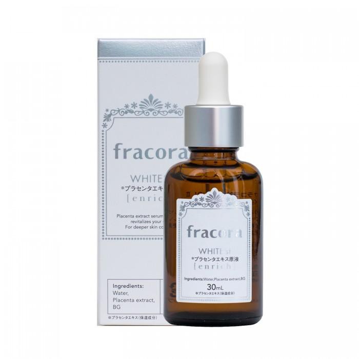 Tinh Chất Làm Trắng Da Fracora White’st Placenta Extract Mềm Mịn Se Khít Lỗ Chân Lông 30 ml Nhật Bản