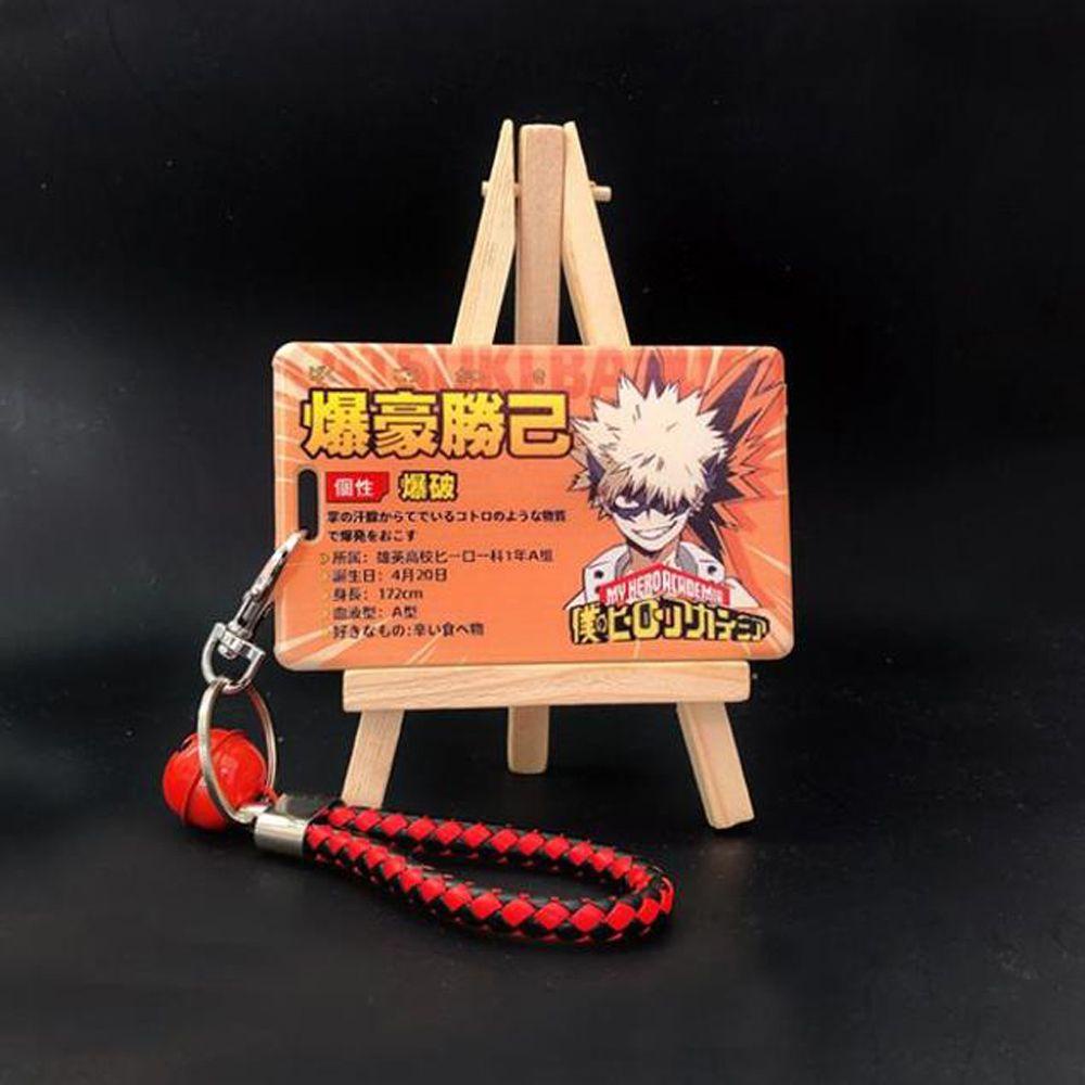 Ví Đựng Thẻ Tín Dụng / Chìa Khóa Bằng Acrylic In Họa Tiết Hoạt Hình My Hero Academia REBUY1