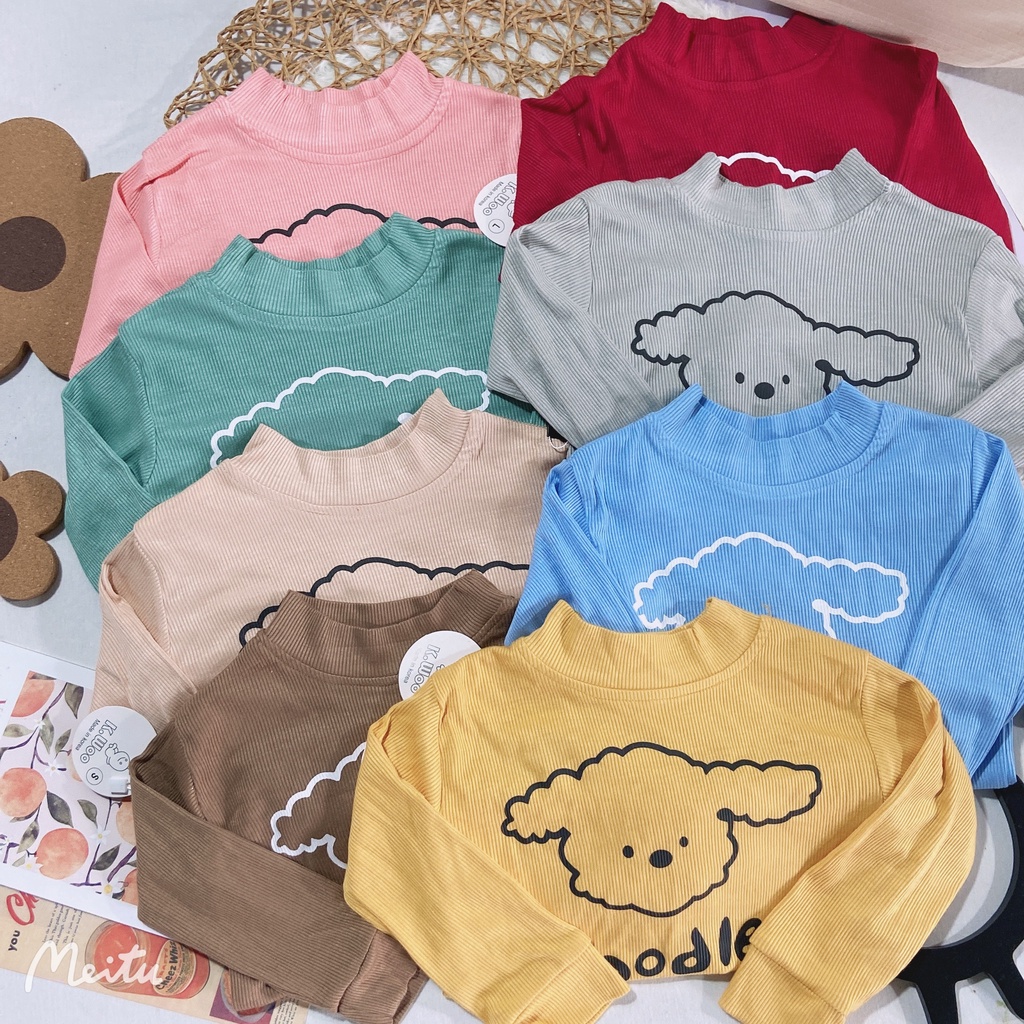 ♥ CỪU CUTE ♥ Bộ Thun Tăm Nhỏ Cho Bé, Thun Gân Siêu Sịn Sò Hàng Túi Zip