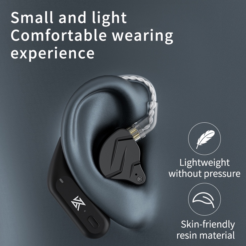 Mô Đun Nâng Cấp Tai Nghe Bluetooth Không Dây KZ AZ09 HD 5.2 HIFI Kèm Hộp Sạc Ốp