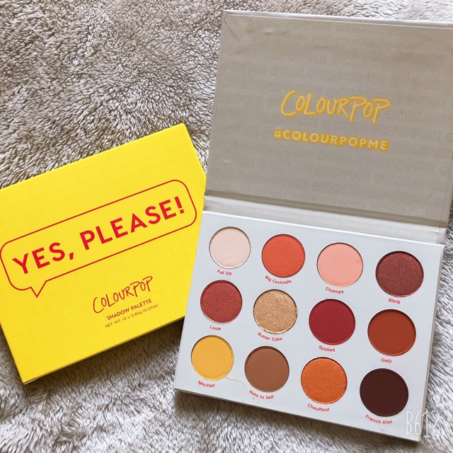 Bảng phấn mắt Colourpop Yes,Please! Pressed Powder Shadow Palette