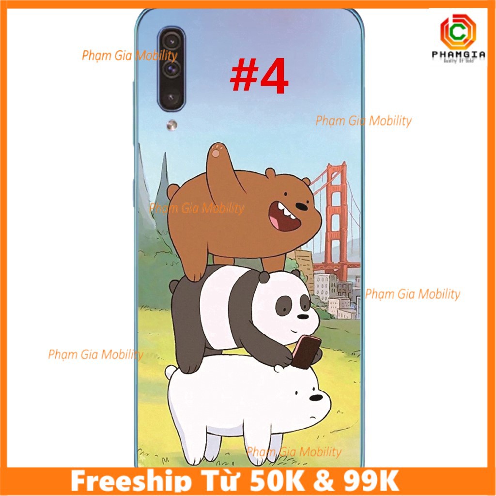 Ốp lưng dẻo in hình dễ thương Samsung Galaxy A70 A50 A40 A30 A20 A10