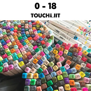 Touchliit 6 lẻ (Mã màu 0 - 18) [Họa cụ MAL]