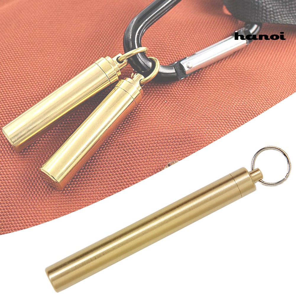 Hộp Đựng Tăm Mini Bằng Đồng Thau Chống Thấm Nước