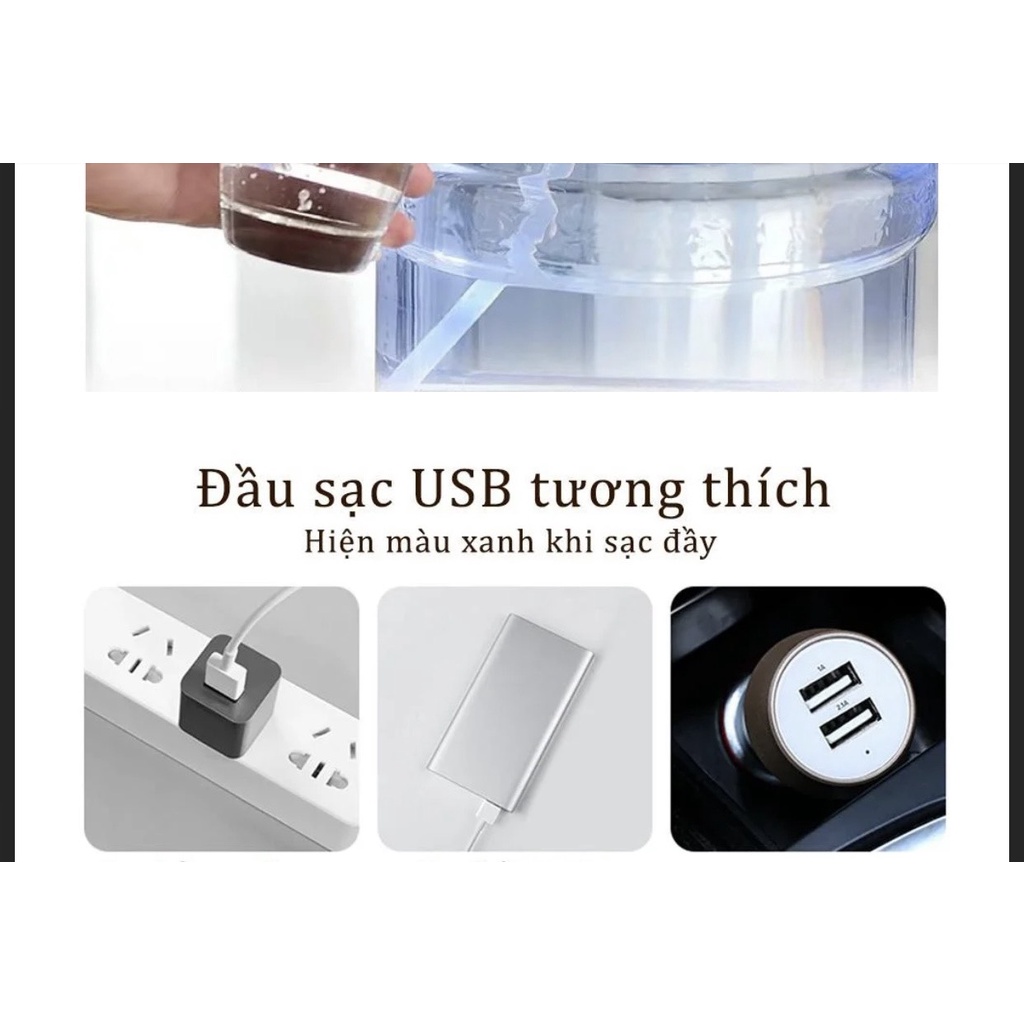 Vòi hút nước thông minh- Vòi hút nước tự động sử dụng đầu cắm usb