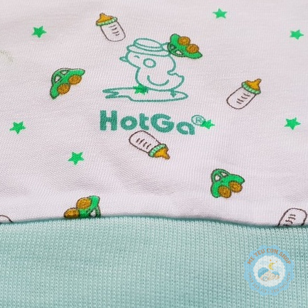BỘ NÓN + BAO TAY CHÂN HOẠ TIẾT/ MÀU - CHẤT LIỆU THUN COTTON  HOTGA (katydang)