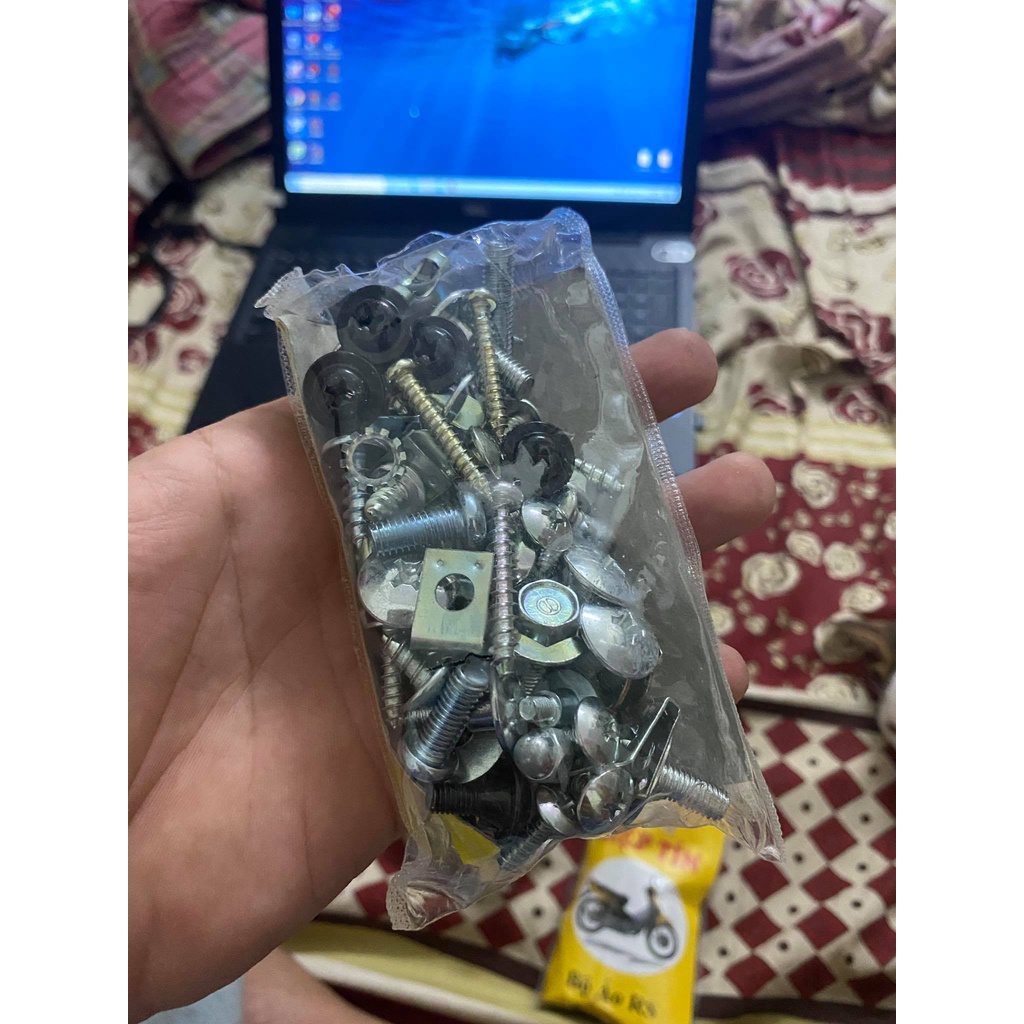 Bộ ốc dàn áo Sirius,Wave nhỏ , Wave lớn