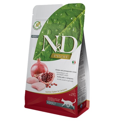10kg - Hạt Farmina - N&D PRIME CAT chicken, pomegranate cho mèo trưởng thành