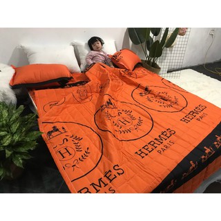 Bộ Chăn Phao Ga Gối Poly Set 5 Món