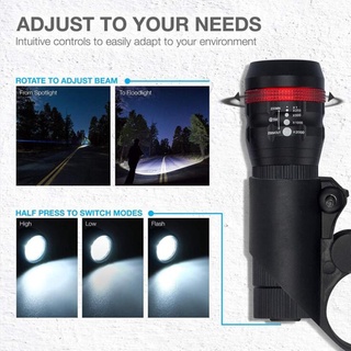 High bright bicycle light, LED tail light, waterproof safety warning light