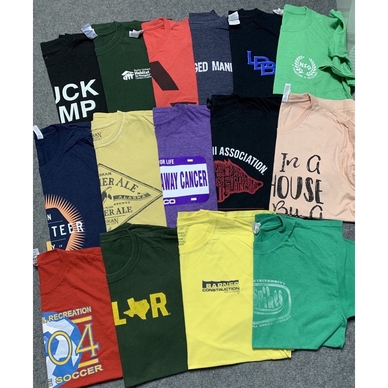Áo Thun Mỹ 2hand Unisex Loại 1 25k Giá rẻ hàng chất lượng ( Chọn size , mẫu giao ngẩu nhiên ) | BigBuy360 - bigbuy360.vn