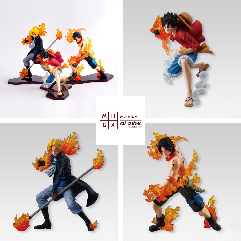 Mô hình One Piece Sabo tổng tham mưu trưởng quân cách mạng cao 15cm , figure mô hình one piece giá xưởng