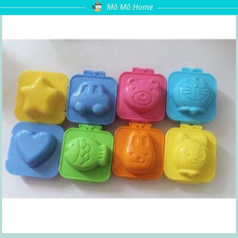 Khuôn tạo hình cơm, trứng, làm bánh cho bé ăn dặm, kích thích ngon miệng -  Mô Mô Home