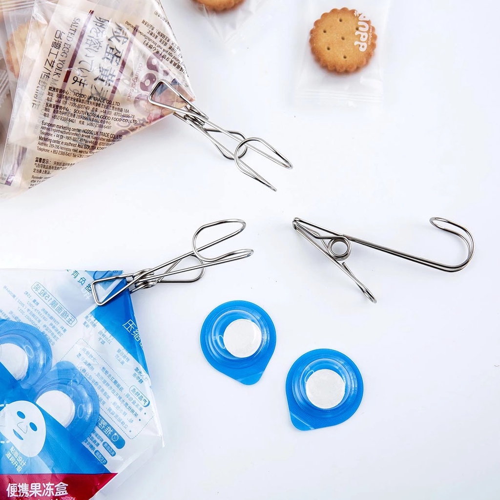 Set 5 Kẹp Phơi Quần Áo Bằng Thép Không Gỉ