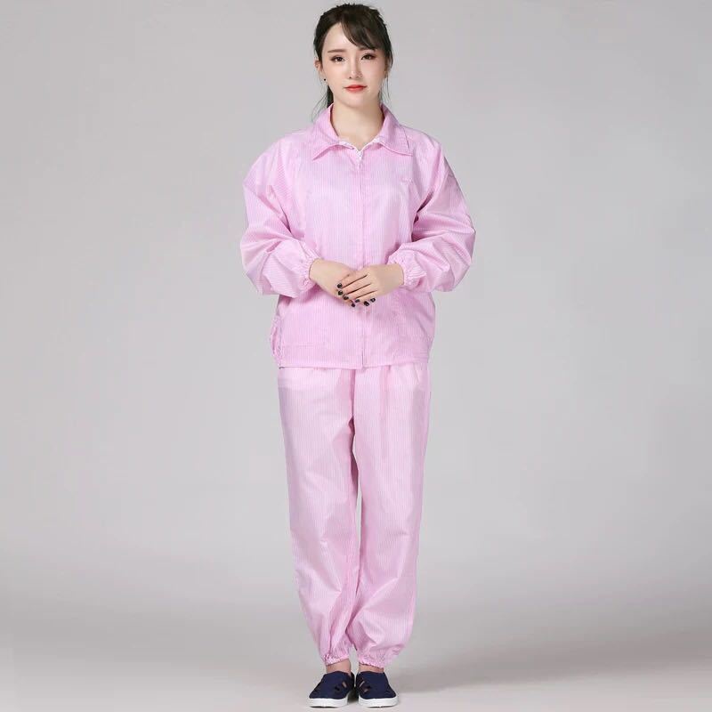Chống tĩnh điện tách quần áo bảo hộ không bụi lao động thực phẩm phun sơn tửcwr