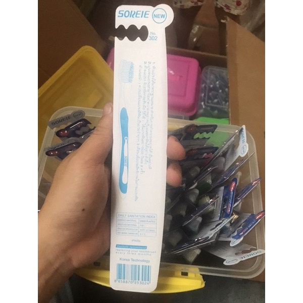 [Chuyên sỉ] Thùng 330 Chiếc bàn chải đánh răng SOREIE Hàng loại 1 cao cấp
