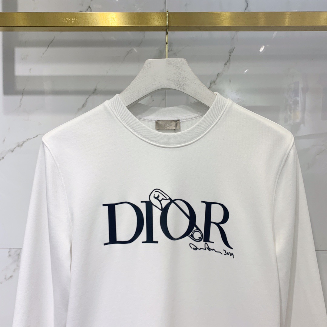 D10R Áo sweatshirt tay dài cổ tròn in hình logo thời trang thu đông | BigBuy360 - bigbuy360.vn