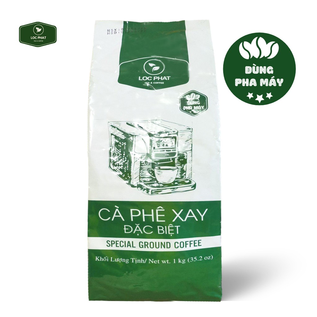 Thùng Cà Phê Xay Lộc Phát 1Kg