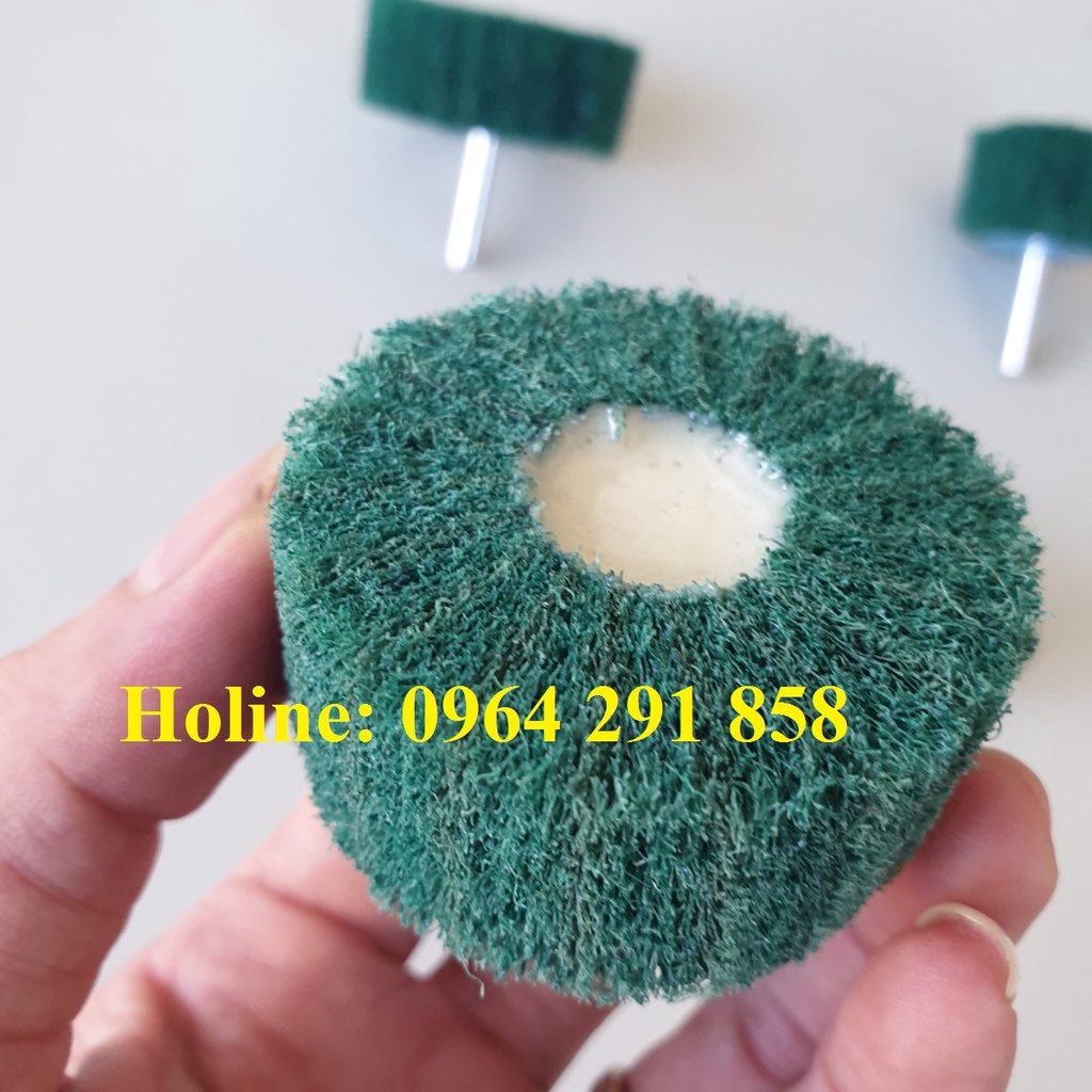 Đánh bóng kim loại không cần dùng kèm đánh bóng - đánh bóng inox không cần lơ hay sáp trục 6mm