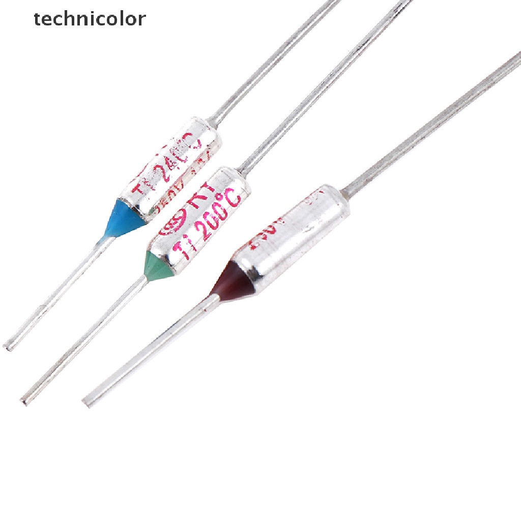 Technicolor 10 Cái 95°C / 133°C / 145°C / 157°C / 172°C / 184°C / 192°Phụ Kiện C / 200 Chuyên Dụng Chất Lượng°C / 216°C / 240°Cầu Chì Nhiệt Chuyên Dụng Chất Lượng