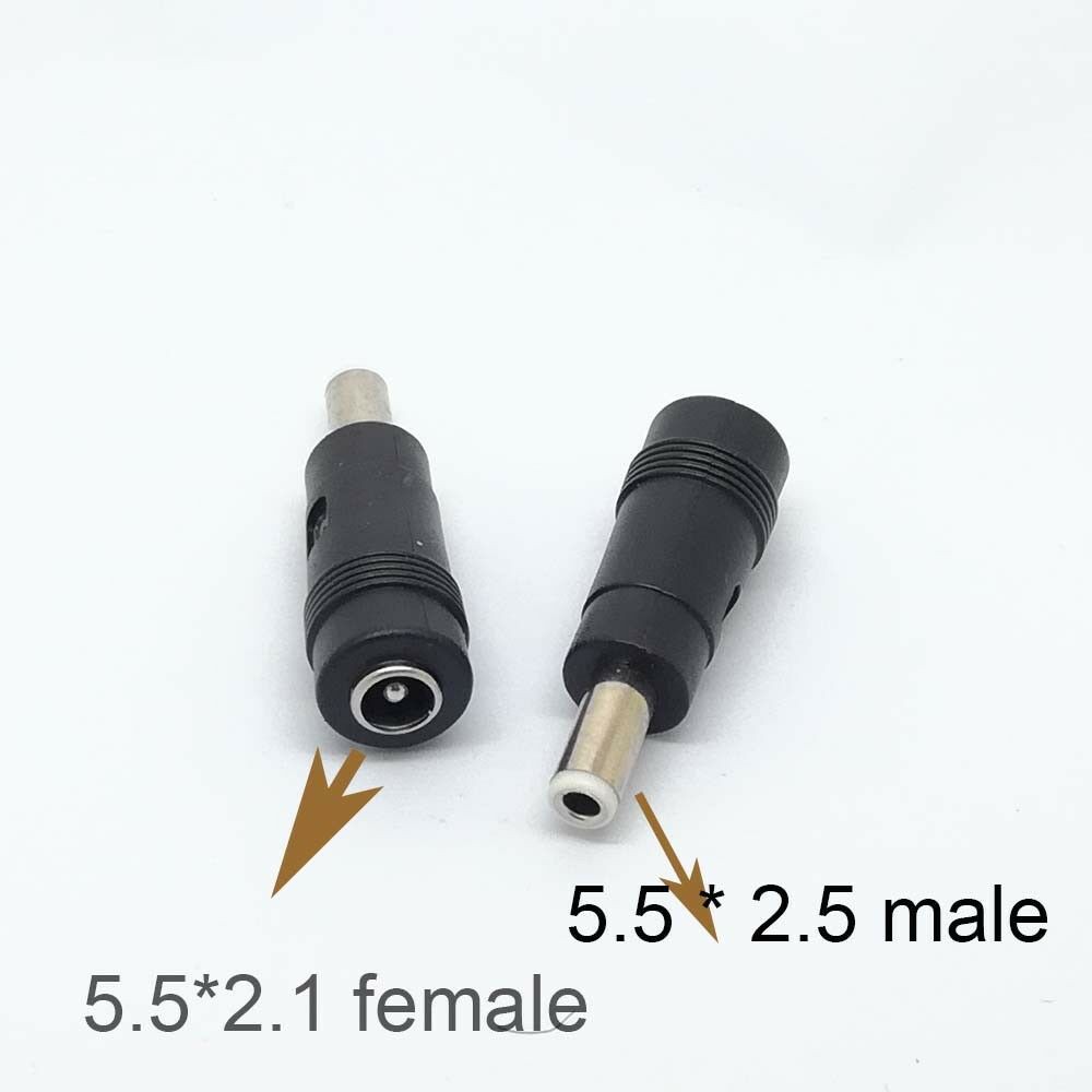 Jack chuyển đổi chân 5.5*2.1mm sang 5.5*2.5mm