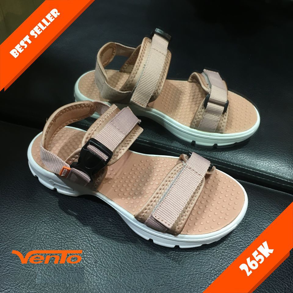 [Mã BMBAU50 giảm 7% tối đa 50K đơn 99K] Sandal Vento SD07007 Màu Be Nhạt Nữ Tính