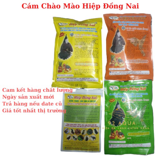 Cám chim Hiệp Đồng Nai Dưỡng Lông,Đấu,New,Khoáng cám ăn thức ăn cho chim cao cấp CC17