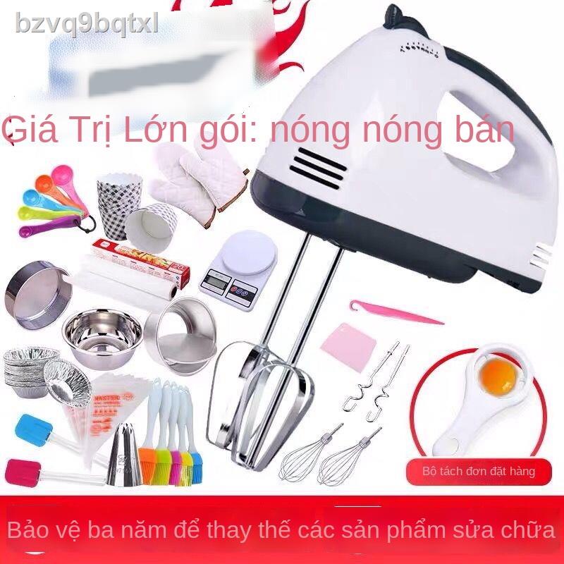 ❡Dụng cụ làm bánh cân điện tử nhà bếp bộ rây bột máy đánh trứng với muỗng đo lường ngọt gia đình