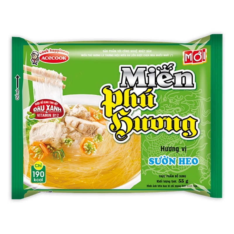 10 GÓI MIẾN PHÚ HƯƠNG LẨU THÁI/sườn heo