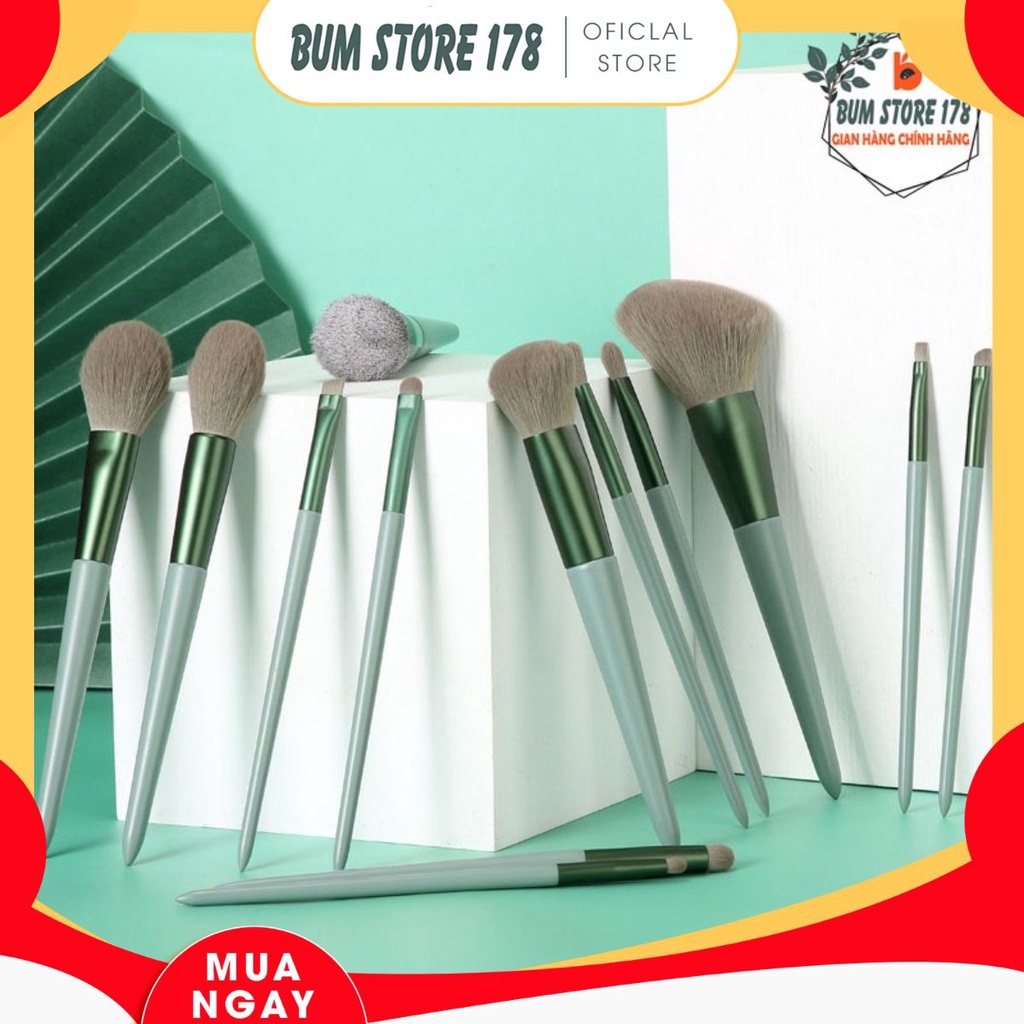 Bộ cọ trang điểm Fix 13 cây, Bộ cọ trang điểm cá nhân Full Túi Hộp siêu hót hit vừa rẻ vừa đẹp