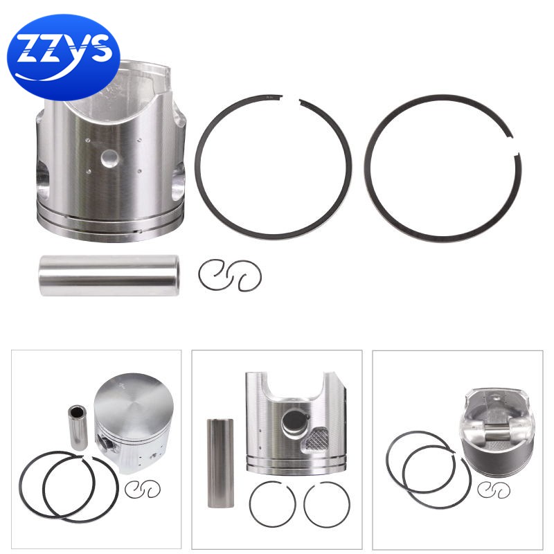 1 Bộ Vòng Piston Xi Lanh STD 66 66.25 66.5 66.75 67mm Pin 16mm Cho KAWASAKI KDX200 Động Cơ Xăng Động