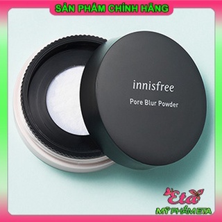 Phấn bột Innisfree No Sebum PORE BLUR Powder kiềm dầu trắng hồng tự nhiên [New 2019]