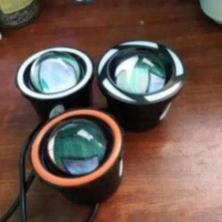 Đèn led U7 trần chế mắt cú.