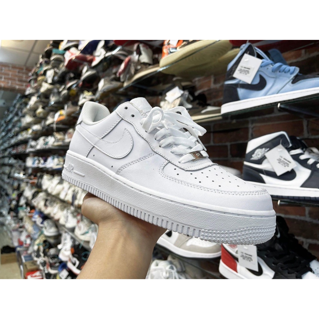 Giày AF1 Trắng Full,Giày sneaker Air 𝐅𝐨𝐫𝐜𝐞 1 Nam Nữ Full Size 36 đến 43  Full Box Bill chuẩn đẹp