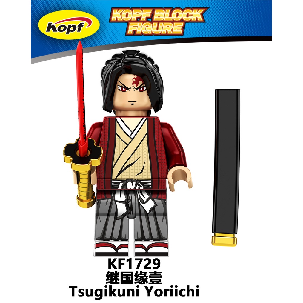 Minifigures Các Mẫu Nhân Vật Trong Phim Diệt Quỷ Demon Slayer Kimetsu No Yaiba KF6163 - Đồ Chơi Lắp Ráp Mini