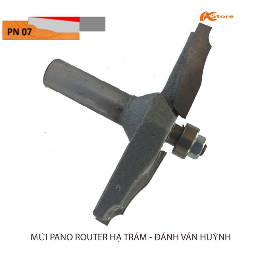 MŨI PHAY VÁN HUỲNH CỬA PN07 - MŨI PANO ROUTER HẠ TRÁM - ĐÁNH VÁN HUỲNH