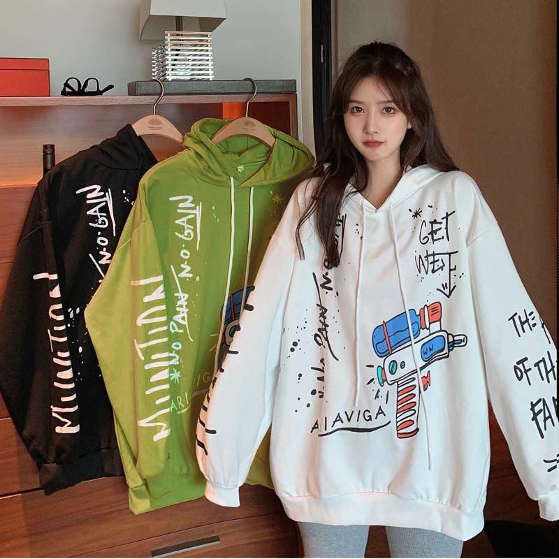 Áo Hoodie Súng Nước Xinh Form 60kg