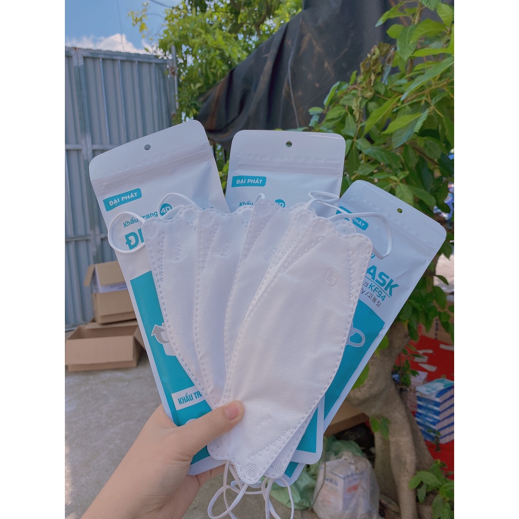 (Thùng 300c KF94) Khẩu Trang KF94 4D Chính Hãng Loại Đẹp Vải Kháng Khuẩn Ngừa Bụi, Ngừa Vi Khuẩn | BigBuy360 - bigbuy360.vn