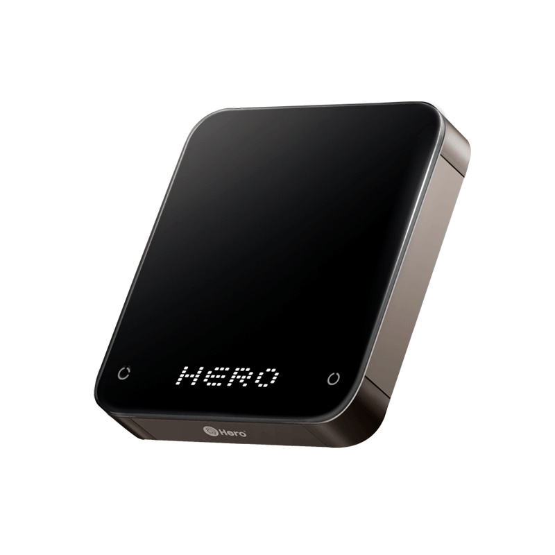 Cân điện tử thông minh chính hãng Hero 5 chế độ - tặng kèm lót da cao cấp - 3C Roastery