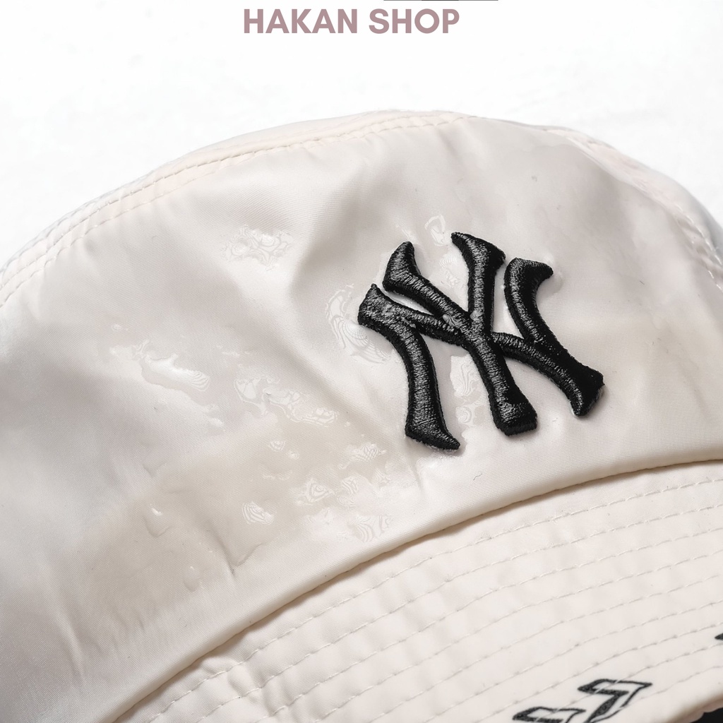 Mũ Bucket MLB Trơn Vành Cụp Phong Cách Thời Trang Unisex Dành Cho Nam Nữ