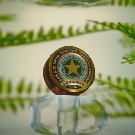 Cao sao vàng Golden Star Aromatic Balm - Hộp 4 g OPC