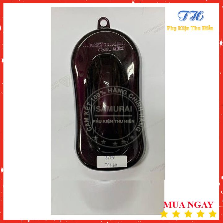 Combo 4 Chai Sơn Samurai  Màu Tím Nho Dream   UCH210 - UCH611 - TCH611 - K1K - P800 ( Kèm Giấy Nhám )