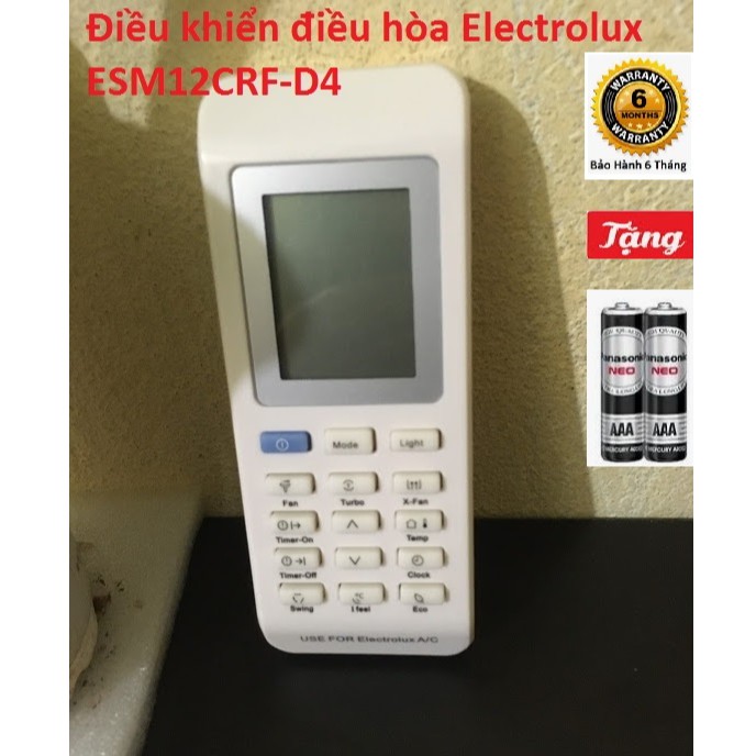 Remote Điều khiển điều hòa Electrolux ESM12CRF-D4 , Remote esm12crf