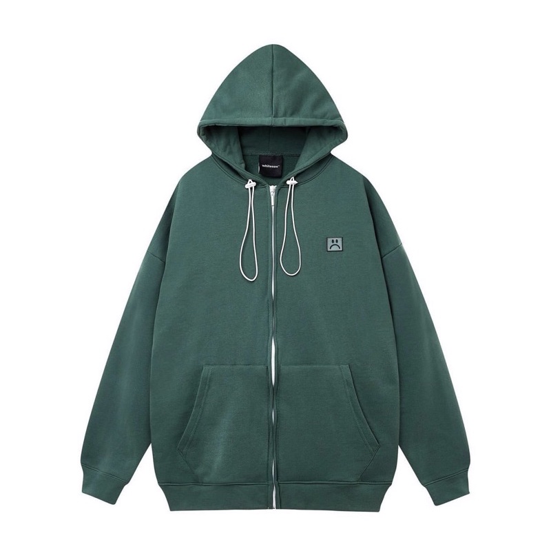 Áo Khoác Nỉ Form Rộng Xanh Rêu ICON SAD ulzzang unisex ( ảnh thật + hàng sẵn ) | BigBuy360 - bigbuy360.vn