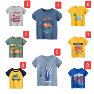 Áo thun cọc tay bé trai 27 kids
