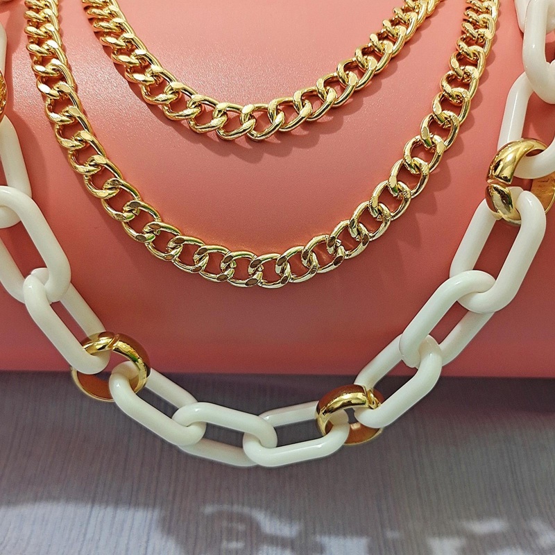 Youyo Dây Xích Nhiều Màu Sắc Gắn Túi Quần Jean Phong Cách Hip Hop Rock