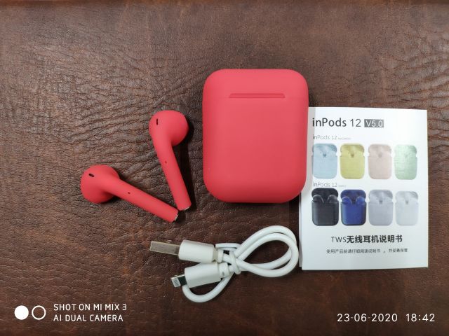 [KHÔNG HAY HOÀN TIỀN] Tai nghe bluetooth inpods 12 TWS