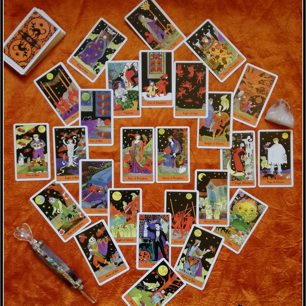 Bộ Bài Halloween Tarot (Mystic House Tarot Shop)