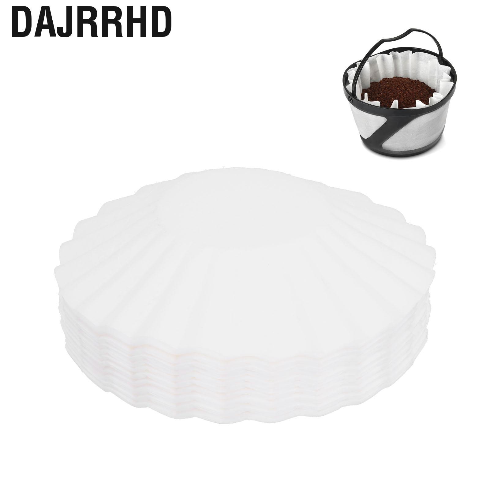 Dajrrhd 100PCS Coffee Filter Papers Pour Over Paper Cup Fit for KEURIG K-DUO ESSENTIALS
