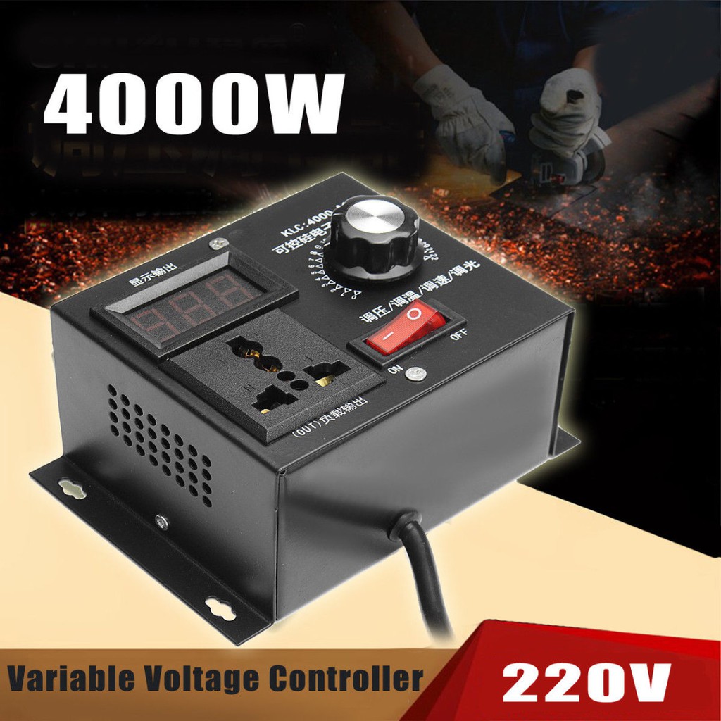 Bộ Điều Khiển Tốc Độ Động Cơ Quạt 220V 4000W